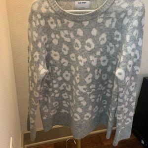 Old Navy Cheetah Sweater